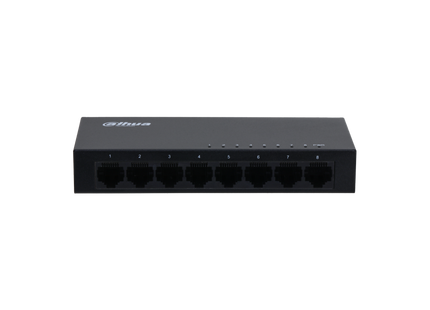 Dahua PFS3008-GT-V2, 8 Poorts Gigabit switch 1000Mbps