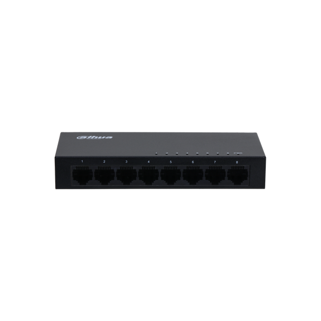 Dahua PFS3008-GT-V2, 8 Poorts Gigabit switch 1000Mbps