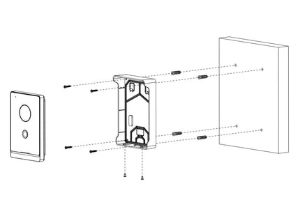 Dahua VTM09R Regenkap Opbouw t.b.v. VTO2211G