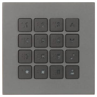 Dahua VTO4202FB-MK keyboard module Zwart