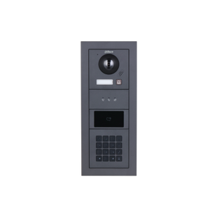 Dahua VTO4202FB-P1 Video Intercom Camera Hoofdmodule Zwart met 1 beldrukker