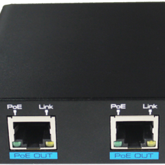 Elbac PoE splitter 1x input en 2x output