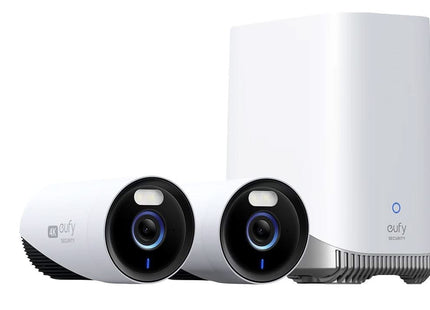Eufy E330 2-pack cameraset (WIFI vaste voeding) met Homebase 3