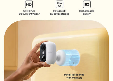 Eufy Eufy Eufycam C35 batterij camera 1080P(2Mp)