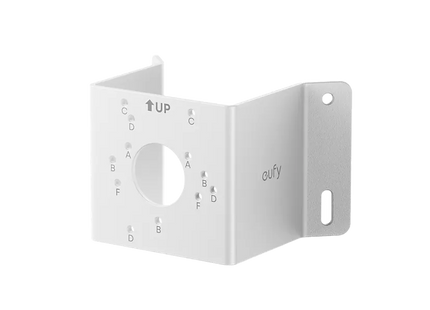 Eufy Eufy Suporte de canto T870B - estrutura metálica - revestimento em pó branco - resistente às intempéries