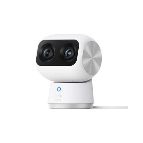 Eufy Eufy Indoor Cam S350, doppio obiettivo, 4K, zoom PTZ