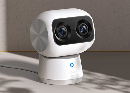 Eufy Eufy Indoor Cam S350, doppio obiettivo, 4K, zoom PTZ
