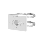 Eufy Eufy Suporte para poste T870C - grampos ajustáveis em aço inoxidável - adequado para postes de 50–150 mm