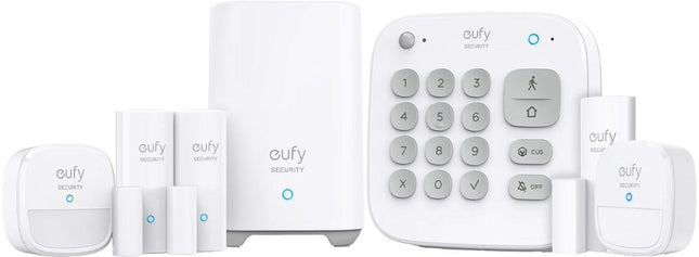 Eufy Eufy Sistema de alarme de segurança kit de 7 peças