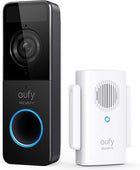 Eufy Eufy Kit de videoportero inteligente alimentado por batería, 1080p, timbre inalámbrico, DEMO