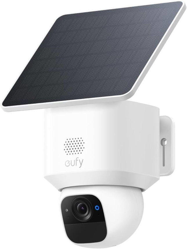 Eufy Eufy SoloCam E30, kit da 2 telecamere, telecamera WiFi PT da 2 pezzi con pannello solare