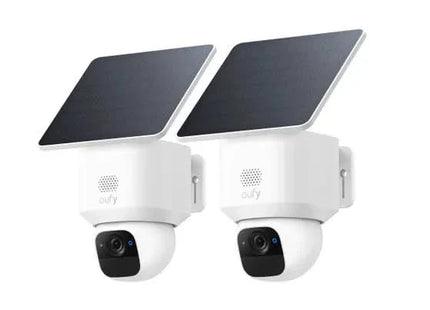 Eufy Eufy SoloCam E30, kit 2 caméras, 2 caméras PT WiFi avec panneau solaire