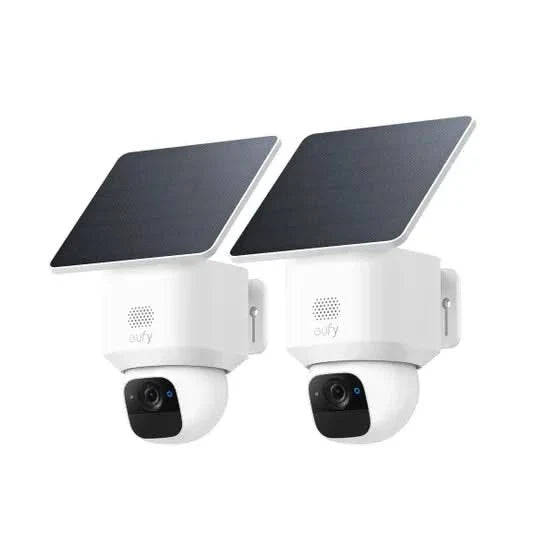 Eufy Eufy SoloCam E30, kit da 2 telecamere, telecamera WiFi PT da 2 pezzi con pannello solare