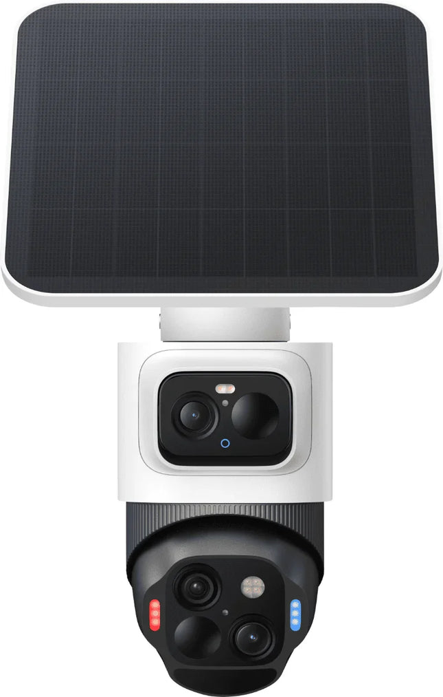 Eufy Eufy SoloCam S4, telecamera WiFi con PTZ e Dual Lens + Solar