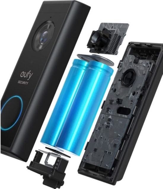 Eufy Eufy Video Doorbell Add-on, risoluzione 2K, batteria ricaricabile, estensione su Homebase