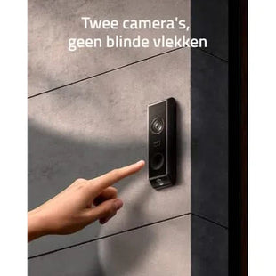 Eufy Eufy Video Doorbell Dual 2 Pro Add-on, risoluzione 2K, batteria ricaricabile, estensione su Homebase