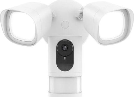 Eufy Floodlight Camera 2K, IP-beveiligingscamera, Buiten, Bedraad, Amazon Alexa & Google Assistant, 2500 lm, 5000 K