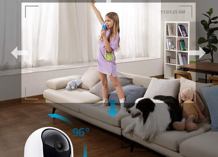 Eufy Indoor Cam, Pan & Tilt draaibaar 2K
