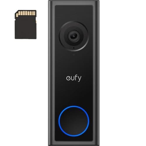 Eufy Videodeurbel C31 met 32GB SD kaart, Oplaadbaar