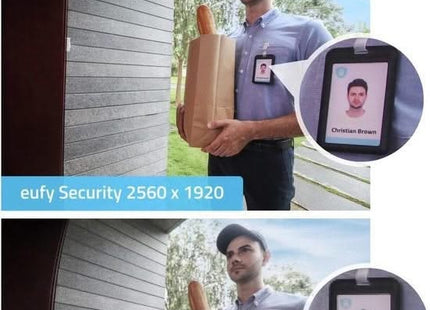 Eufy Videodeurbel S220 set draadloos met Homebase