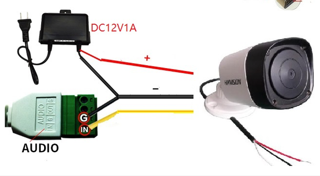 Hikvision Buiten Microfoon t.b.v. IP camera