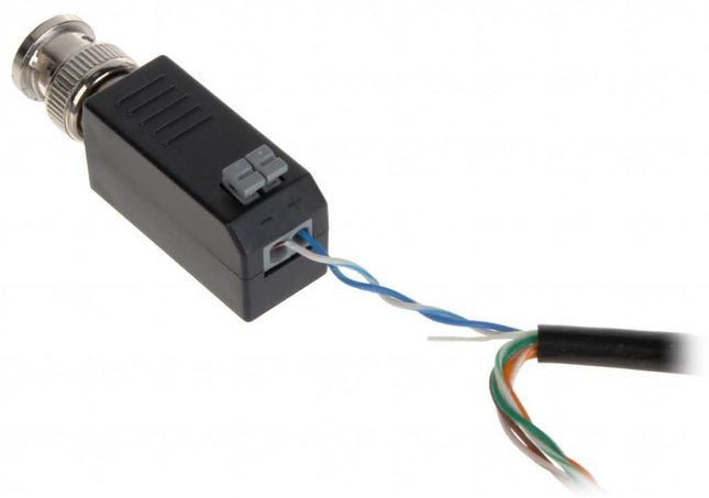 Hikvision DS-1H18S-E Passive Video Balun set van 2 stuks