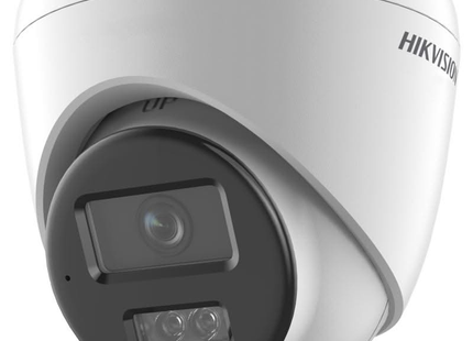 Hikvision DS-2CD1383G2-LIU(F), 8MP/4K Turret Camera, Smart Hybrid Light, PoE, Micro SD slot, Slimme detectie