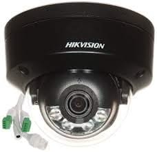 Hikvision DS-2CD2143G2-LIS2U Zwart, 4MP Dome Netwerk Camera AcuSense Smart Hybrid Light PoE en 2x Microfoon