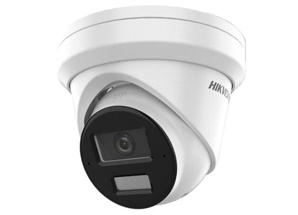 Hikvision DS-2CD2343G2-LI2U, 4MP Turret, Smart Hybrid Light, AcuSense, PoE, Micro SD slot, Microfoon