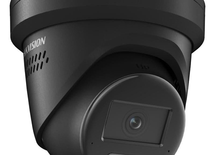 Hikvision DS-2CD2346G2H-IS2U/SL Zwart, 4Mp Darkfighter Eyeball, 2-weg audio, Siren/Strobe LED