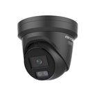 Hikvision DS-2CD2347G3-LI2UY Zwart, 4MP Turret, ColorVu 3.0, Anti-corrosie en Dual-Mic