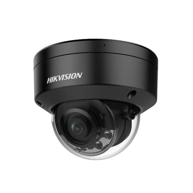 Hikvision DS-2CD2787G2HT-LIZS Zwart 8MP 4K Smart Hybrid Light ColorVu Motorized Varifocal Dome