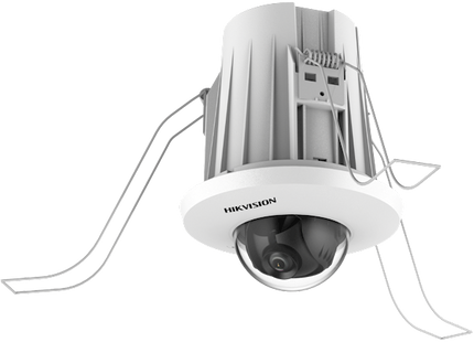 Hikvision DS-2CD2E43G2-U(2.8MM), 4 MP AcuSense Inbouw Mini Dome