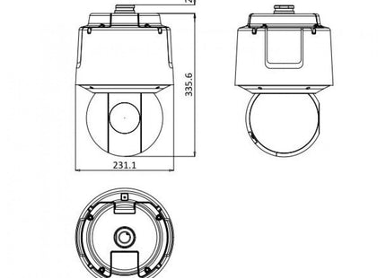 Hikvision DS-2DF6A236X-AEL | 2 Megapixel | Binnen/Buiten | Nachtzicht | 36x Zoom | Smart-tracking