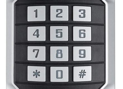 Hikvision DS-K1104MK, Vandaalbestendige kaartlezer met codetoetsen, MiFare