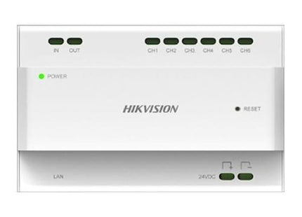 Hikvision DS-KAD706-S, 2-Draads Master Video/Audio Verdeler