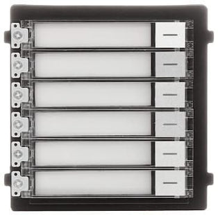 Hikvision DS-KD-KK Beldrukker 6 knoppen