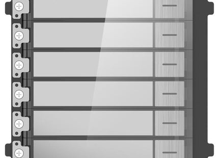 Hikvision DS-KD-KK/S 6 Beldrukkers RVS