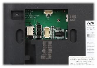 Hikvision DS-KH6320-WTE2 Binnenpost 2 Draads 7'' Inch scherm