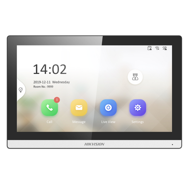 Hikvision DS-KH6350-WTE1 Binnenscherm 7" TFT, Full HD, WiFi/PoE