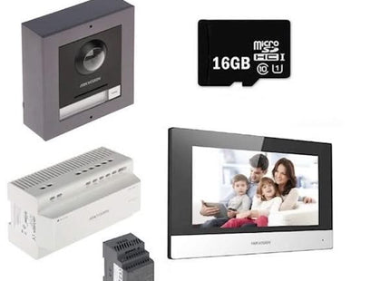 Hikvision DS-KIS702Y 2-draads Video intercom set