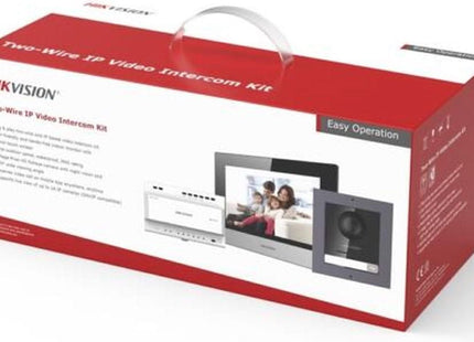 Hikvision DS-KIS702Y 2-draads Video intercom set