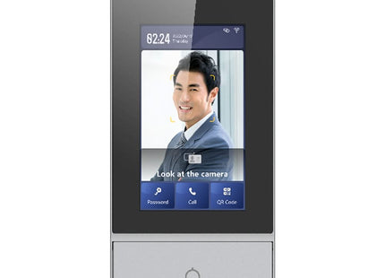 Hikvision DS-KV9503-WBE1, metalen deurstation Face recognition/card/code outdoor, PoE/WiFi