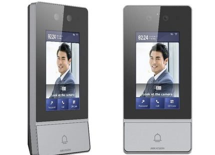 Hikvision DS-KV9503-WBE1, metalen deurstation Face recognition/card/code outdoor, PoE/WiFi