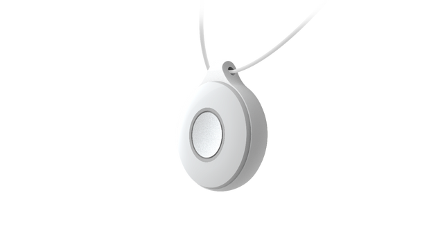 Hikvision DS-PDEBP1-EG2-WE Draadloze draagbare paniekknop