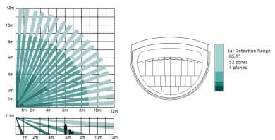 Hikvision DS-PDPC12P-EG2-WE Draadloze Foto-PIR 12m bereik