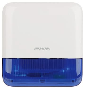 Hikvision DS-PS1-E-WE Buitensirene blauwe kap