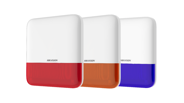 Hikvision DS-PS1-E-WE Buitensirene Oranje kap