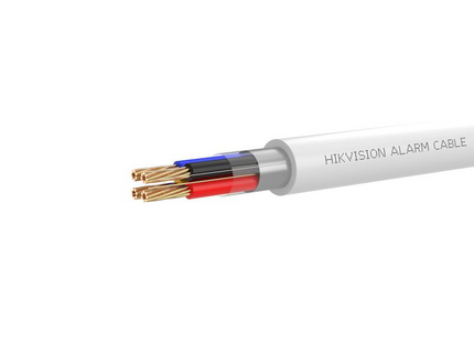 Hikvision Hikvision Alarmkabel 4-aderig 4 x 0,22mm rol 100 mtr, afgeschermd