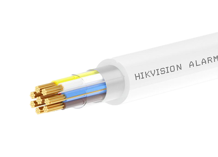 Hikvision Hikvision Alarmkabel 8-aderig 2 x 0,75mm2 + 6x 0,22m2 rol 100 mtr, afgeschermd